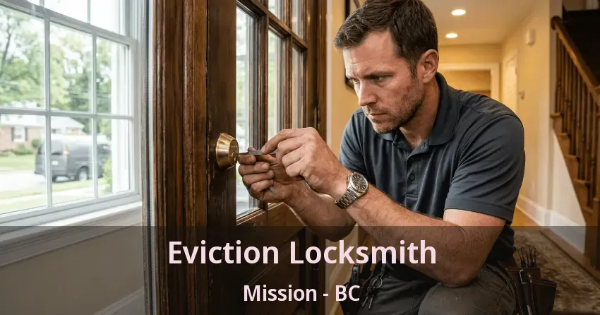 Eviction Locksmith Mission - BC Eviction Locksmith Mission - BC