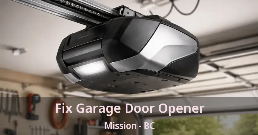 Fix Garage Door Opener Mission - BC
