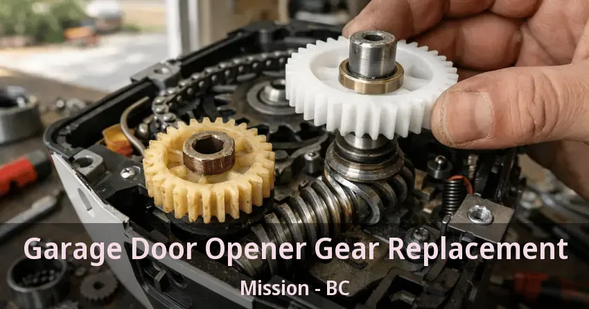Garage Door Opener Gear Replacement Mission - BC