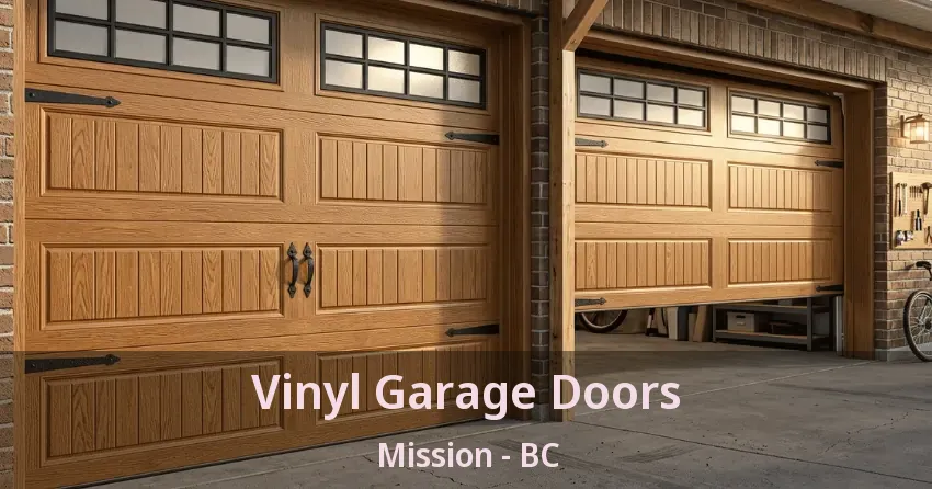 Vinyl Garage Doors Mission - BC Vinyl Garage Doors Mission - BC